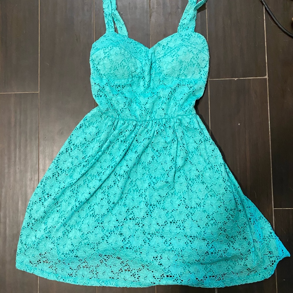 Blue Easter dress